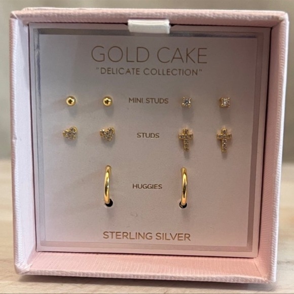 【瑕疵品❗️ 】Daily earrings Set - Set 4 [ 6對入 ] main image 1